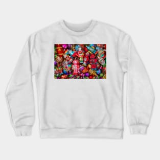 Toy Robots Christmas Ornaments Crewneck Sweatshirt